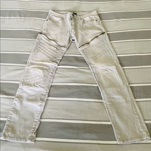 Khaki Skinny Jeans Pants